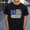 Nikki Haley 2024 American Flag T Shirt