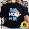 North Carolina Tar Heels Ho Ho Ho Santa Claus Christmas Retro T Shirt 2