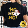 Notre Dame Fighting Irish Ho Ho Ho Santa Claus Christmas Retro T Shirt 2