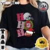 Ohio State Buckeyes Ho Ho Ho Christmas Retro T Shirt 2