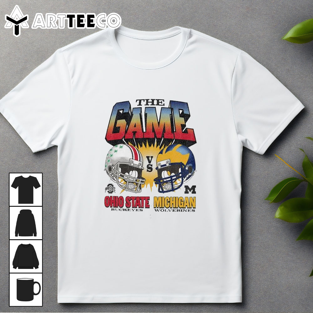 Ohio State Buckeyes Vs Michigan Wolverines 2024 The Game Football Rivalry T Shirt Trending