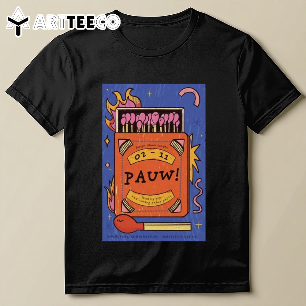 Pauw On Nov 2 2024 In Groningen Netherlands Tour T Shirt