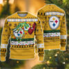 Pittsburgh Steelers Special Grinch's Hand Football Christmas Ugly Sweater