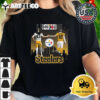 Pittsburgh Steelers Troy Polamalu and Terry Bradshaw Legends Signatures Vintage T Shirt 2