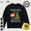 Pug ugly Christmas Retro T Shirt 4