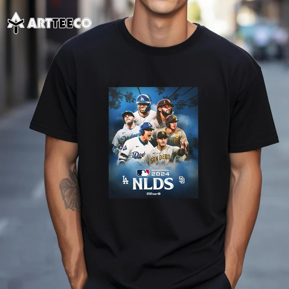 San Diego Padres Vs Los Angeles Dodgers 2024 Nlds T Shirt