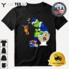 Santa Grinch Florida Gators on toilet Craftique Vanderbilt other team Christmas Retro T Shirt 3