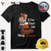 Santa if you don't like Orioles merry kissmyass Christmas Retro T Shirt 3