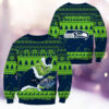 Seattle Seahawks Football Grinch Christmas Ugly Sweater