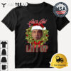 Suits Louis Santa hat let's get litt up ugly Christmas Retro T Shirt 3