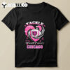 Tackle Breast Cancer Awareness Chicago Bears Diamond Heart T Shirt