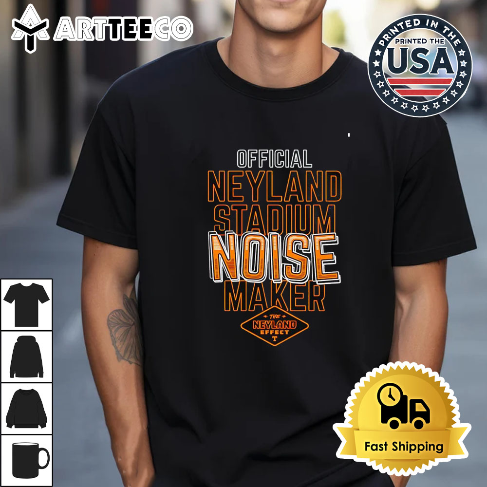 Tennessee Volunteers Neyland Stadium Noise Maker Retro T Shirt 1