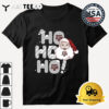 Texas AM Aggies Ho Ho Ho Santa Claus Christmas Retro T Shirt 3