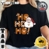 Texas Longhorns Ho Ho Ho Santa Claus Christmas Retro T Shirt 2