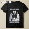 The Captains New York Yankees Aaron James Judge And Derek Jeter Signatures Skyline 2024 T Shirt