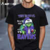 The Grinch They Hate Us Because Ain't Us Baltimore Ravens 2024 T Shirt