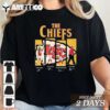 The Kansas City Chiefs Jones Kelce Mahomes And Reid Signatures 2024 T Shirt