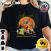 The Nightmare Before Christmas just a girl who loves Halloween and Baltimore Ravens Retro T Shirt 2