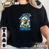 The Santa Grinch Love Carolina Panthers NFL Merry Christmas 2024 T Shirt