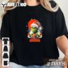 The Santa Grinch Love Cleveland Browns NFL Merry Christmas 2024 T Shirt