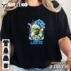 The Santa Grinch Love Detroit Lions NFL Merry Christmas 2024 T Shirt