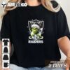 The Santa Grinch Love Las Vegas Raiders NFL Merry Christmas 2024 T Shirt