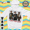 Trump Biden Kamala The Good The Bad And The Ugly Presidential Cowboy Retro T Shirt 2