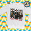 Trump Biden Kamala The Good The Bad And The Ugly Presidential Cowboy Retro T Shirt 3