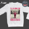 Trump I'll Be Home For Christmas 2024 Vintage T Shirt 3