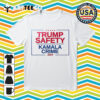 Trump Safety And Kamala Crime 2024 Retro T Shirt 1