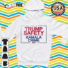 Trump Safety And Kamala Crime 2024 Retro T Shirt 2