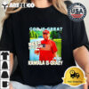 Trump god is great beer is good and Kamala is crazy Retro T Shirt 2