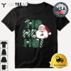 Tulane Green Wave Ho Ho Ho Santa Claus Christmas Retro T Shirt 3