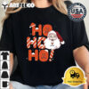 Virginia Cavaliers Ho Ho Ho Santa Claus Christmas Retro T Shirt 2