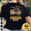 Washington Commanders Party Like It's 37 42 88 92 And 2024 Signatures Shirt 2