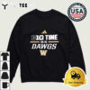 Washington Huskies Big Time For The Dawgs Retro T Shirt 4