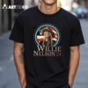 Willie Nelson 24 Fans Gift Graphics American Flag T Shirt