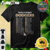 World Series Champions Los Angeles Dodgers Teams Name Shirt 3