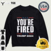 You're fired Trump 2024 Retro T Shirt 4