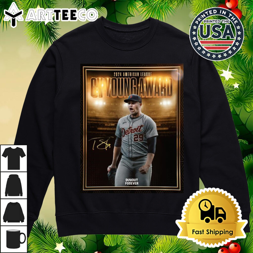 2024 American League Cy Young Award Dugout Forever Signature Shirt 4