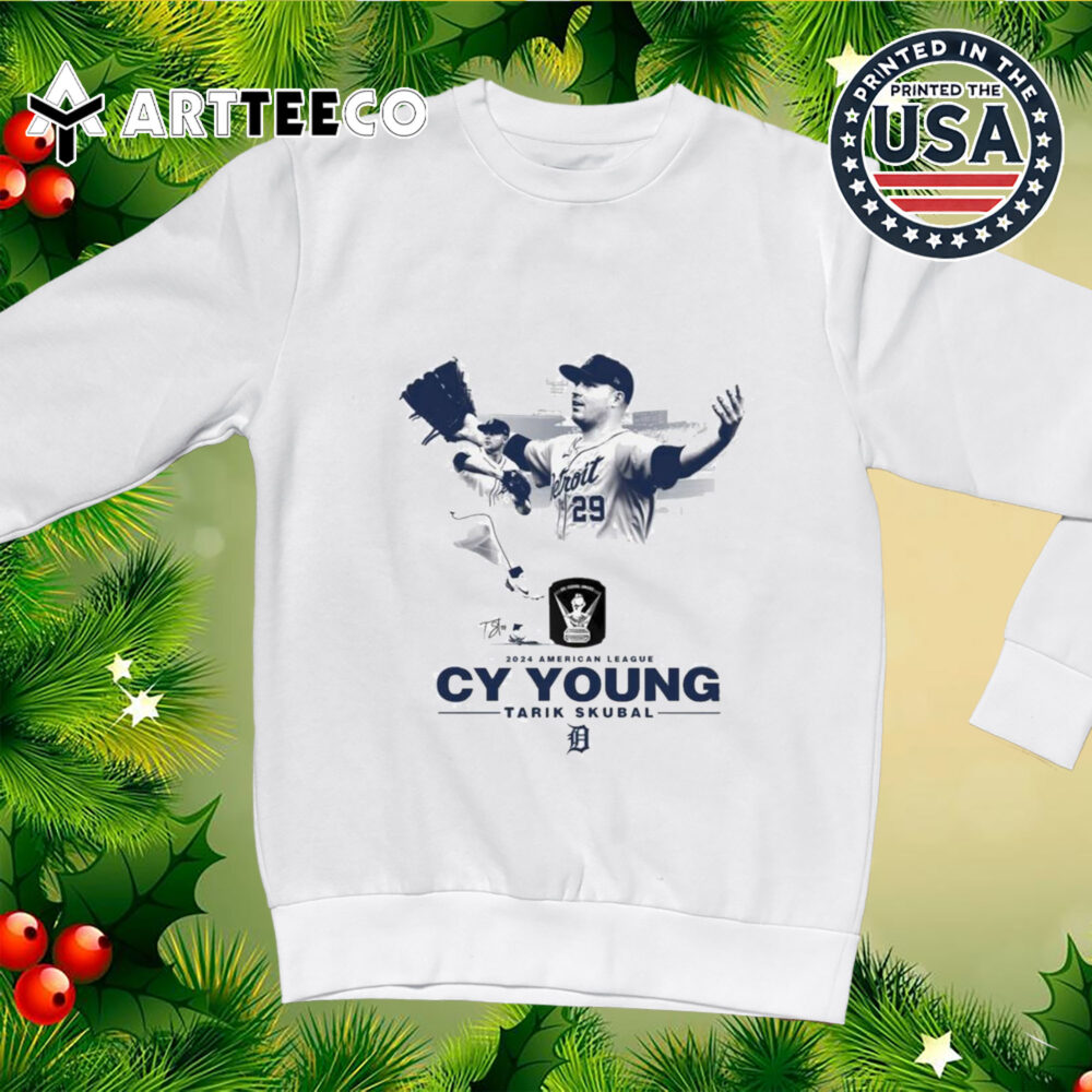 2024 American League Cy Young Award Winner Tarik Skubal Shirt 3