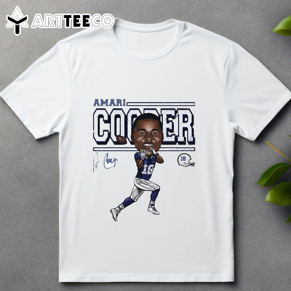 Amari Cooper 18 Buffalo Bills Caricature Signature T Shirt