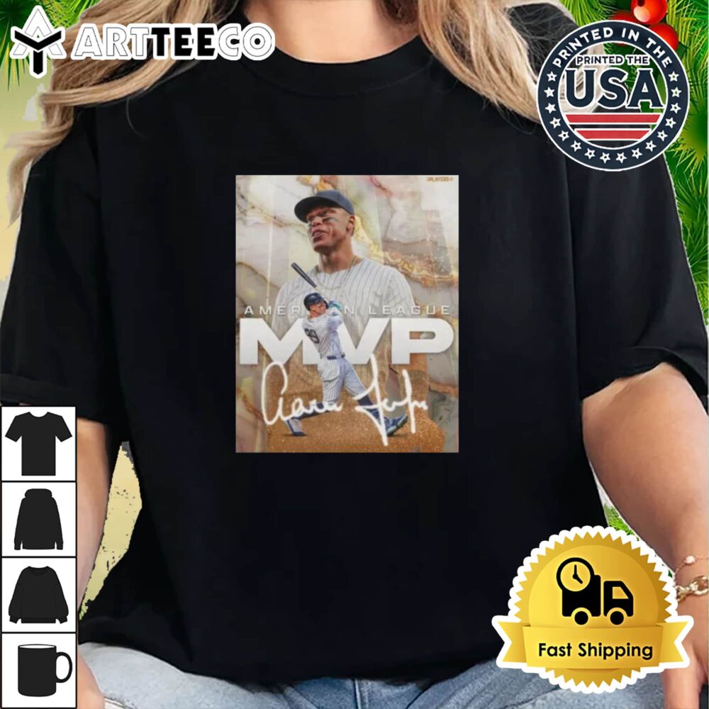 American League Judge MVP '24 Signature Retro T Shirt 2