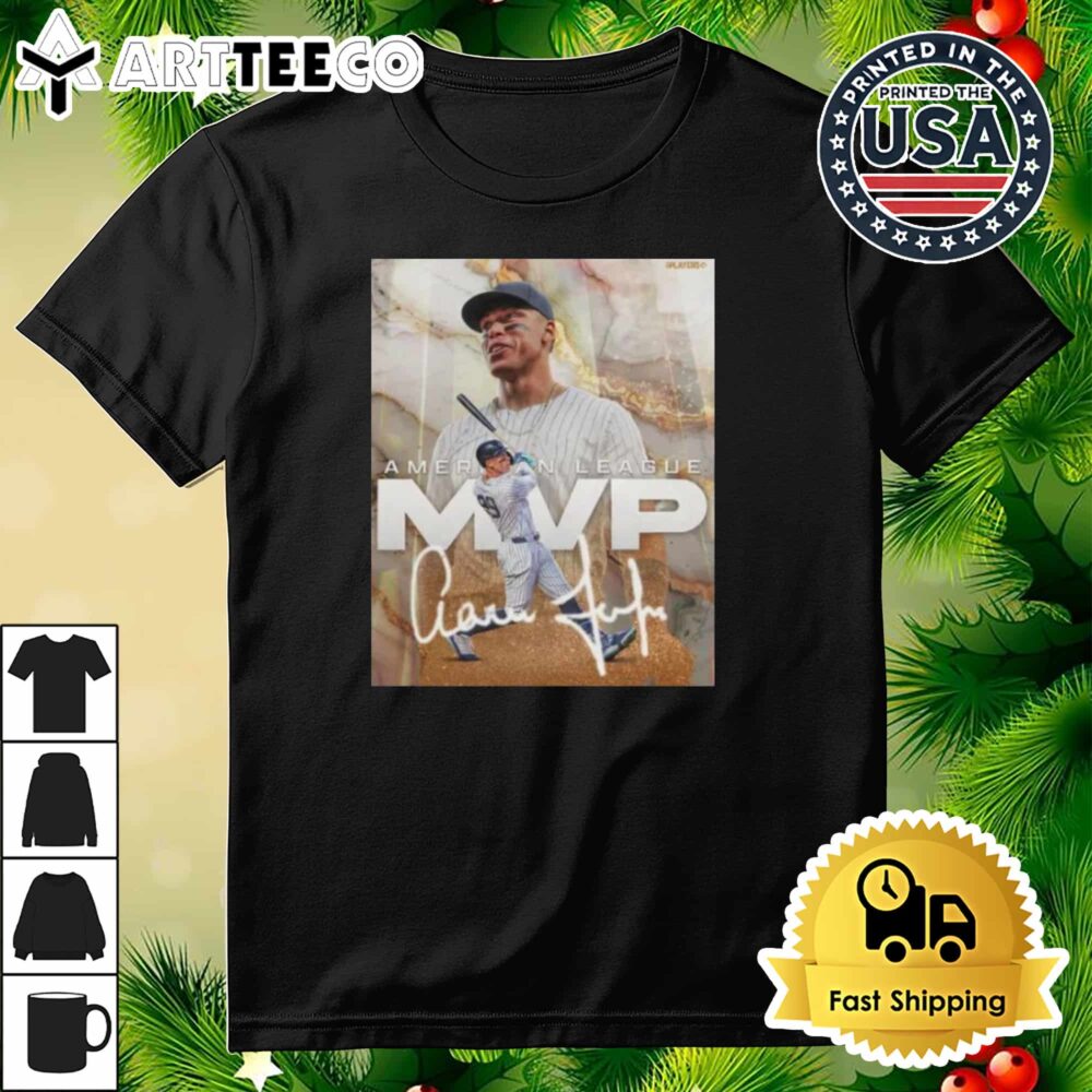 American League Judge MVP '24 Signature Retro T Shirt 3