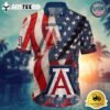 Arizona Wildcats American Pride Hawaiian Shirt Patriotic Summer Style 2