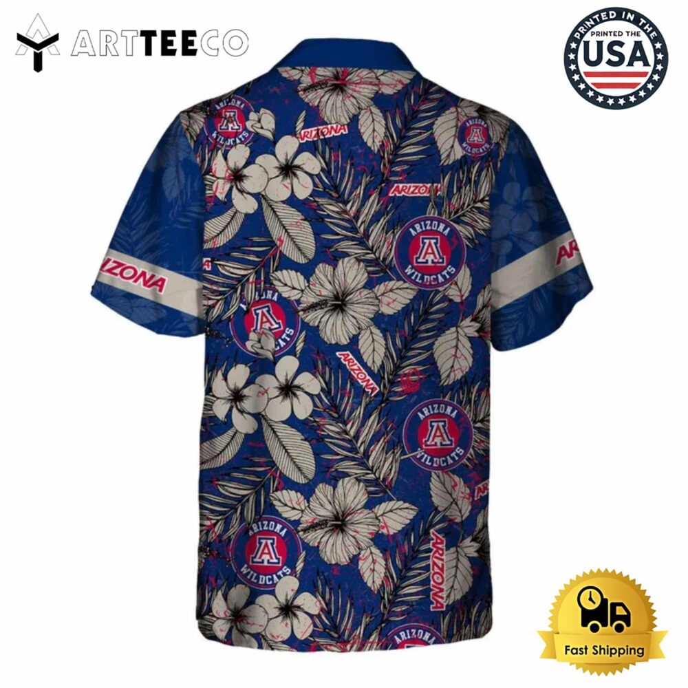 Arizona Wildcats Hawaiian Surf and Tropical Vibes Shirt 2024 Edition 3