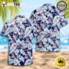 Arizona Wildcats Leaf Pattern Hawaiian Shirt Summer Beach Style 1