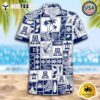 Arizona Wildcats Monochrome Tropical Hawaiian Shirt Stylish Fan Gift 2