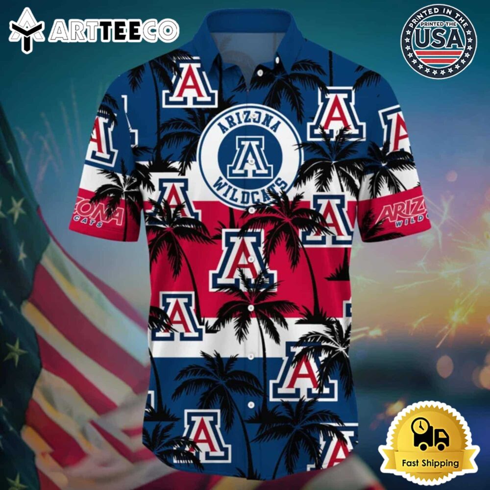 Arizona Wildcats Tropical Aloha Shirt Summer Edition 2