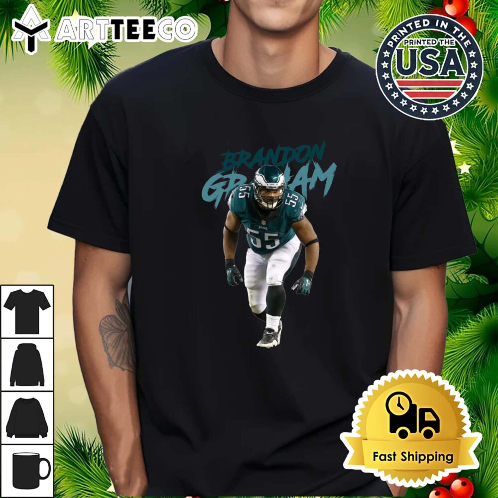 Brandon Graham Stronger 1 Vintage T Shirt 1